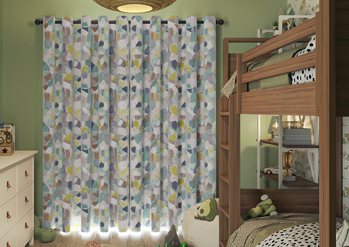 Whinfell, Aqua - Made to Measure Curtains - Image 7